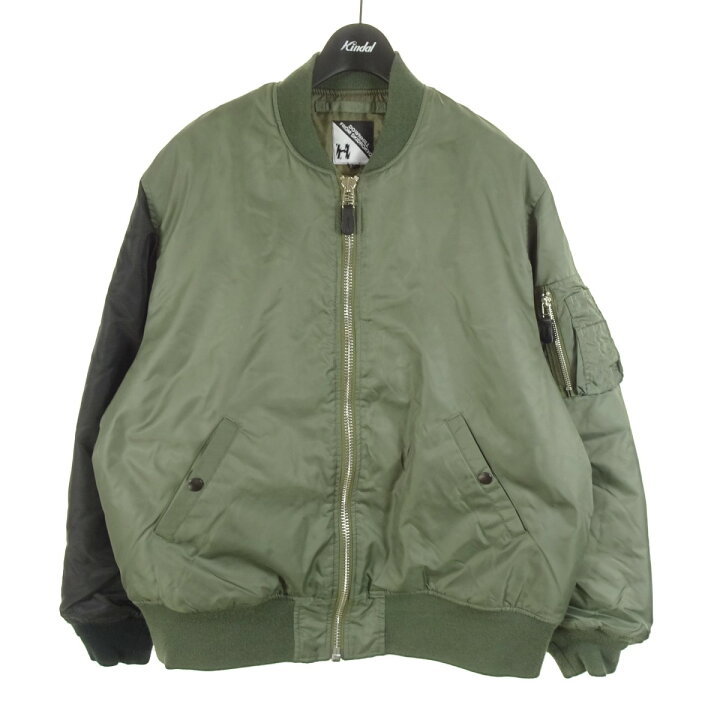 楽天市場】【中古】HUF× UNITED ARROWS ＆ SONSOWNHILL- 2 MA-1 JACKET 