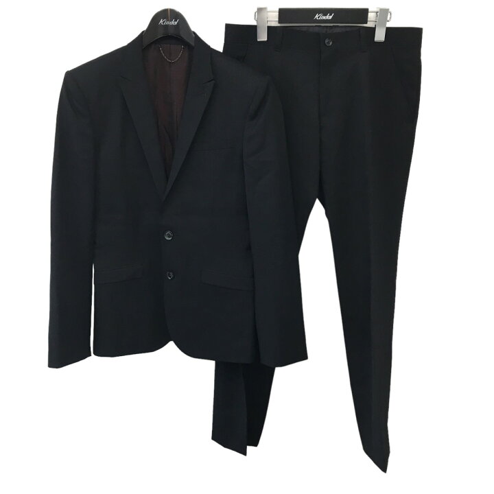 楽天市場】【中古】LOUNGE LIZARD3ピーススーツ ブラック サイズ：1／2 