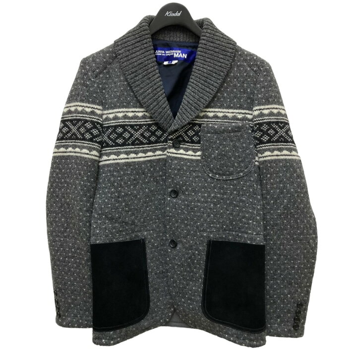 楽天市場】【中古】CDG JUNYA WATANABE MANカウチンニットカーディガン  