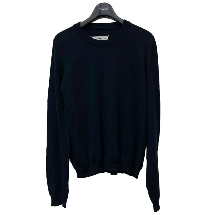 楽天市場】【中古】Maison Margielaエルボーパッチクルーネックニット 