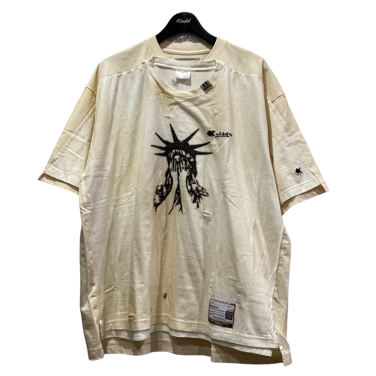 楽天市場】【中古】Maison MIHARA YASUHIRO 22AW「Layered T-Shirt