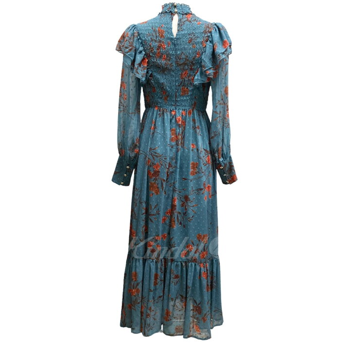 楽天市場】【中古】Lily Brownボタニカルフラワーフリルワンピ 