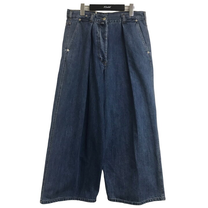 楽天市場】【中古】DRIES VAN NOTEN タックワイドデニムパンツ 