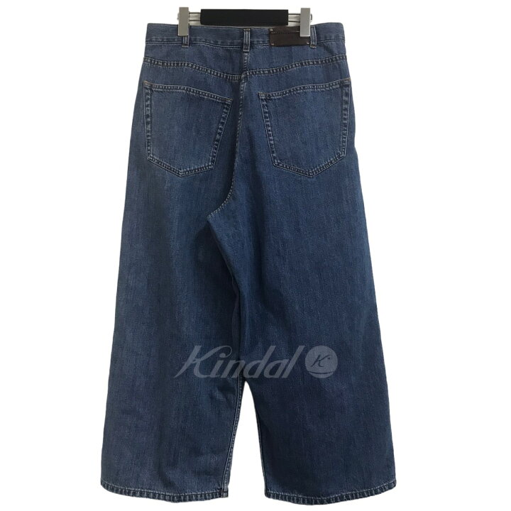 楽天市場】【中古】DRIES VAN NOTEN タックワイドデニムパンツ 
