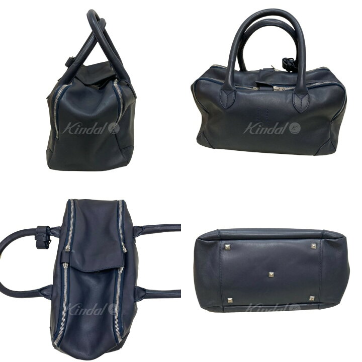 楽天市場】【中古】GOLDEN GOOSE「Equipage」レザーボストンバッグ 