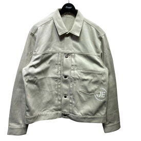 【中古】UNIFORM　EXPERIMENT23SS TRUCKER JACKET ジャケット ベージュ サイズ：3【価格見直し】