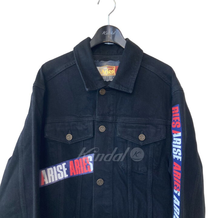 楽天市場】【中古】tommy jeans×Aries ロゴテープデニムジャケット 