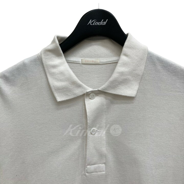 楽天市場】【中古】COMOLI 鹿の子 半袖ポロシャツ R01-05012 ホワイト 