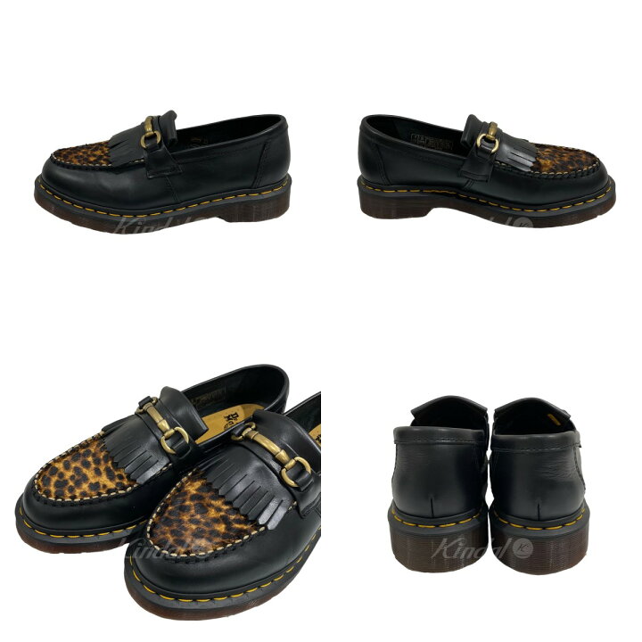 楽天市場】【中古】Dr．Martens ADRIAN SNAFFLE ハラコレオパード 