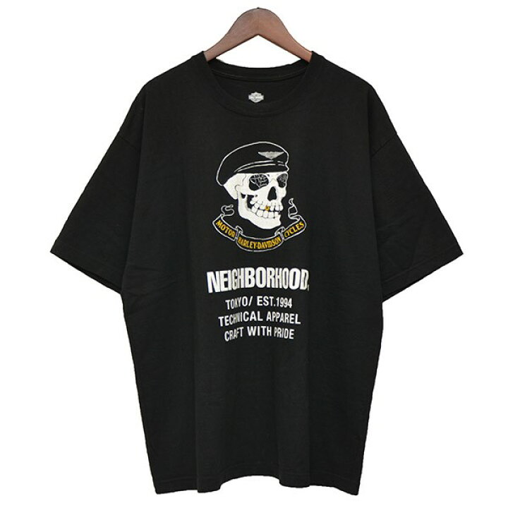楽天市場】【中古】NEIGHBORHOOD×HARLEY DAVIDSON スカルTシャツ 