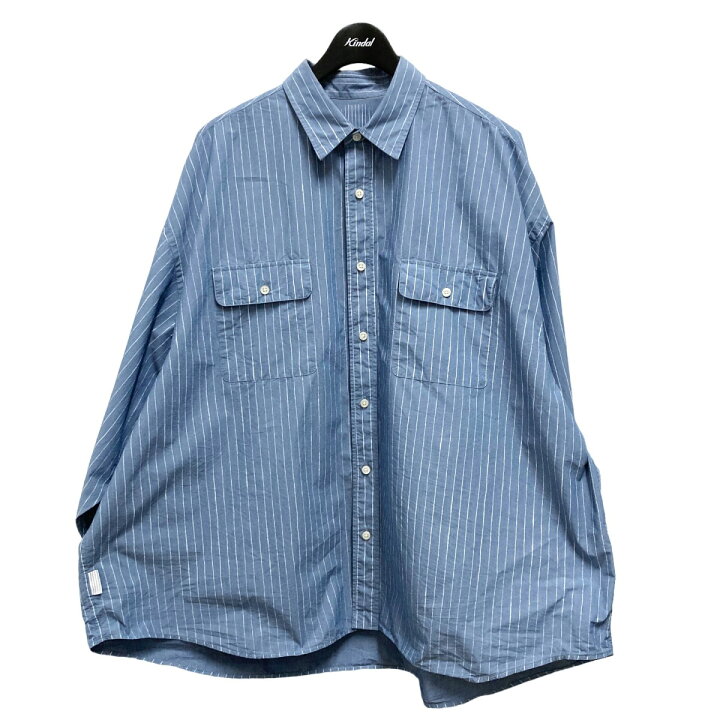 楽天市場】【中古】S．F．C SFC SHIRT オーバーサイズストライプシャツ  