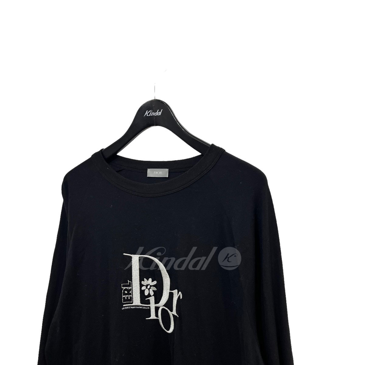 楽天市場】【中古】Dior×ERL 23SS ロングスリーブTシャツ ブラック 