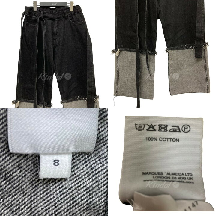 楽天市場】【中古】MARQUES ALMEIDA ロールアップデニムパンツ  