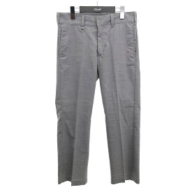 【中古】SOPHNET．スラックス　SOLOTEX TROPICAL STRETCH WOOL　SOPH-200037 ライトグレー サイズ：S【価格見直し】