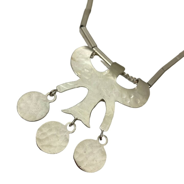 楽天市場】【中古】JIL SANDER フリンジシルバーネックレス シルバー  