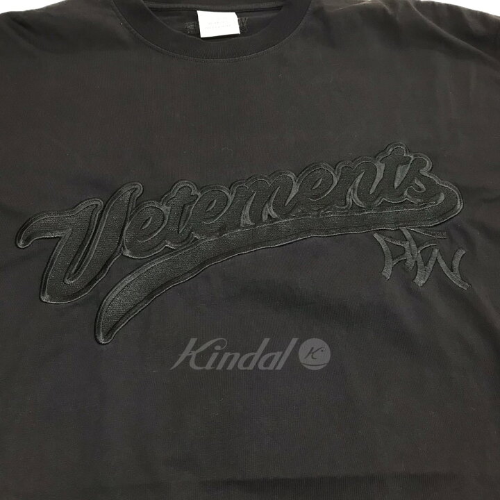 楽天市場】【中古】VETEMENTS 2021AW ベースボールロゴTシャツ 