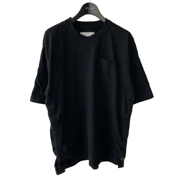 楽天市場】【中古】sacai S Studs Pocket Tee 22-02870M ブラック  