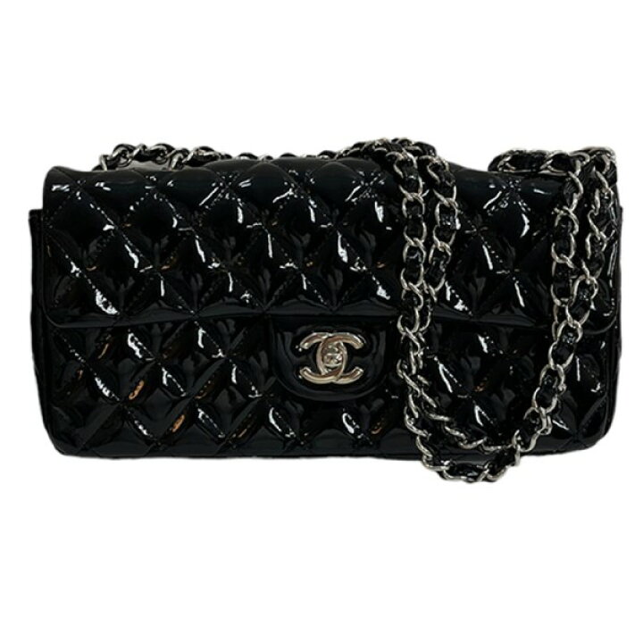 楽天市場】【中古】CHANEL マトラッセ エナメル ダブルチェーン  