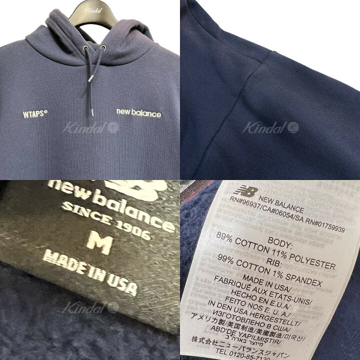 楽天市場】【中古】WTAPS×NEW BALANCE 21AW ACADEMY／HOODED COPO  