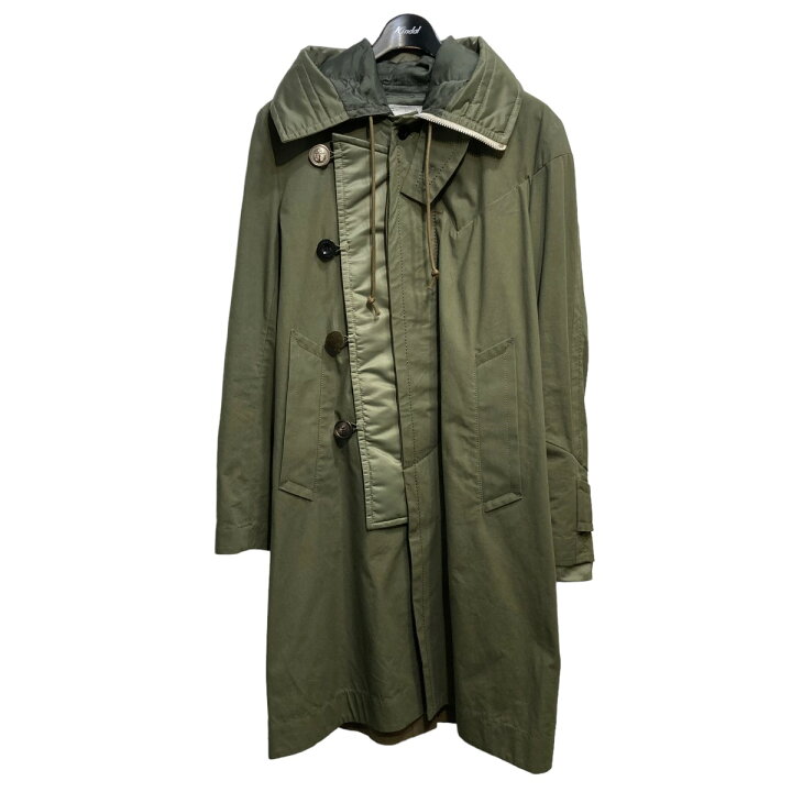 楽天市場】【中古】sacai 21SS OXFORD COAT モッズコート グリーン 