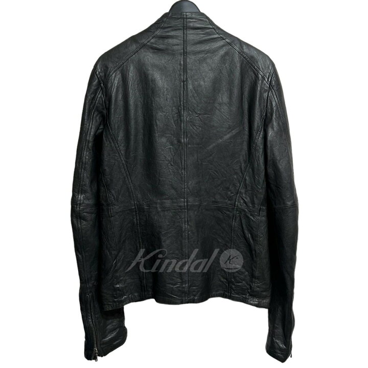 楽天市場】【中古】JULIUS ラムレザーディメンショナルジャケット 