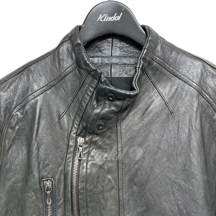 楽天市場】【中古】JULIUS ラムレザーディメンショナルジャケット 