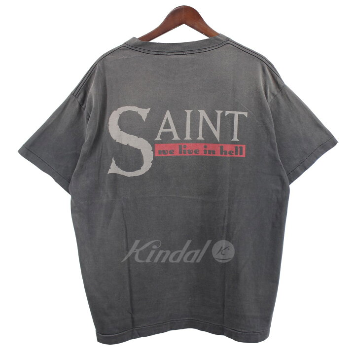 楽天市場】【中古】SAINT MICHAEL 23SS WE LIVE HELL SS TEE ロゴ 加工 