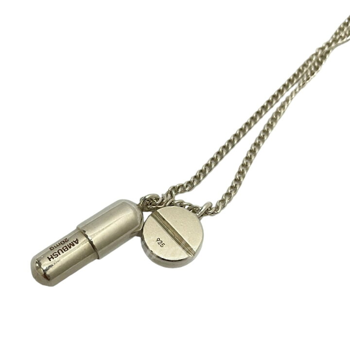 楽天市場】【中古】AMBUSH PILL CHARM NECKLACE ピルチャーム 