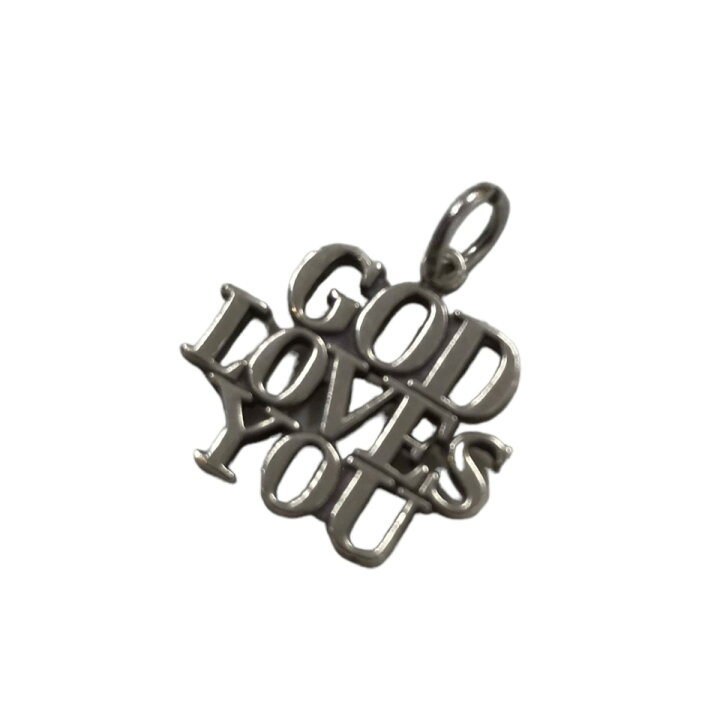 楽天市場】【中古】TIFFANY＆Co． 「GOD LOVES YOU」ペンダントトップ  