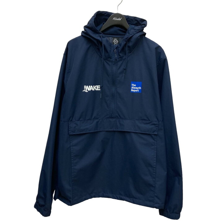 楽天市場】【中古】alwayth wakeアノラックパーカー ネイビー サイズ 