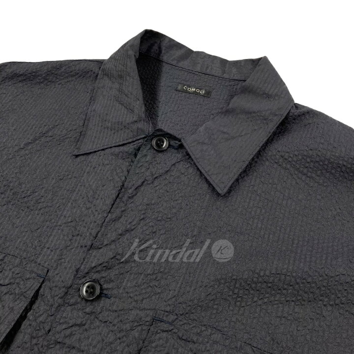 楽天市場】【中古】COMOLI 2020SS シルクシアサッカー シャツ 