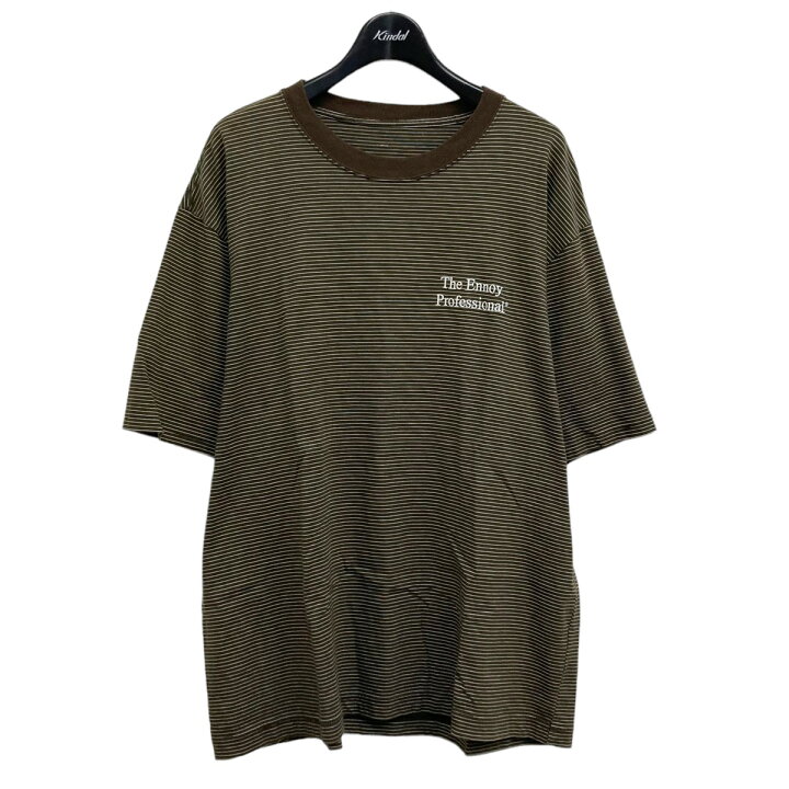 楽天市場】【中古】The Ennoy Professional ボーダーTシャツ ブラウン 