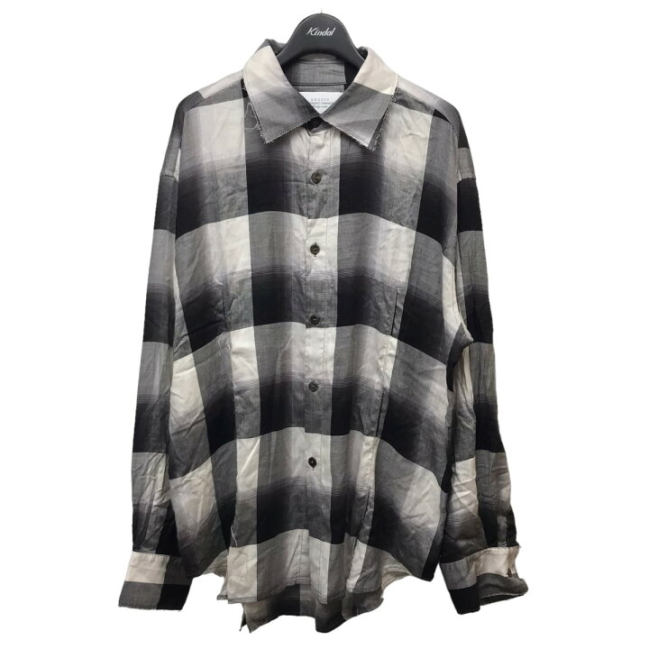 楽天市場】【中古】UNUSED×SUGARHILL ｢Ombre Check Shirt｣オンブレ 
