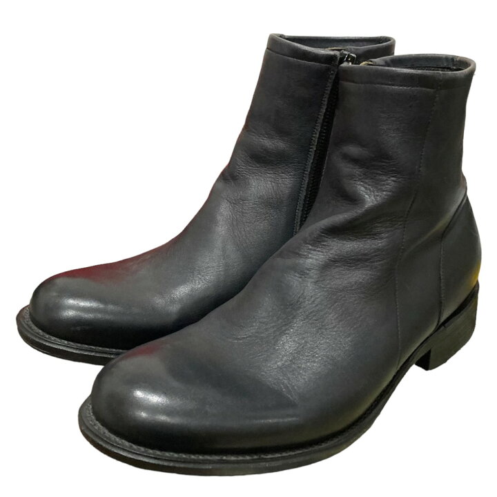 楽天市場】【中古】NUMBER(N)INEサイドジップブーツ ブラック サイズ 