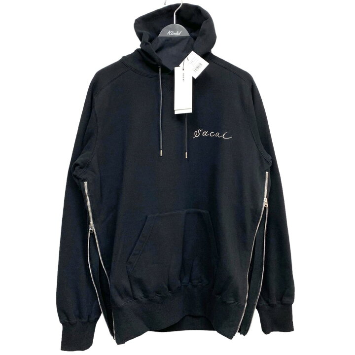 楽天市場】【中古】Sacai×Dr．Woo 19SS Side Zip HoodieサイドZIP 