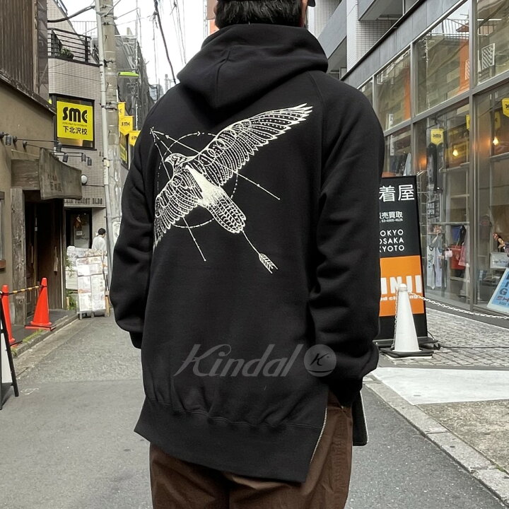 楽天市場】【中古】Sacai×Dr．Woo 19SS Side Zip HoodieサイドZIP  