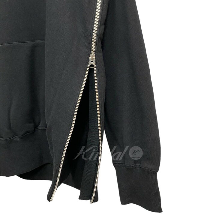 楽天市場】【中古】Sacai×Dr．Woo 19SS Side Zip HoodieサイドZIP 