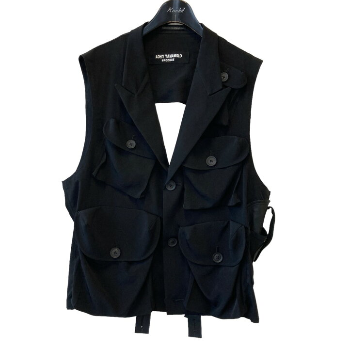楽天市場】【中古】YOHJI YAMAMOTO pour homme 23SS ピークドベスト 