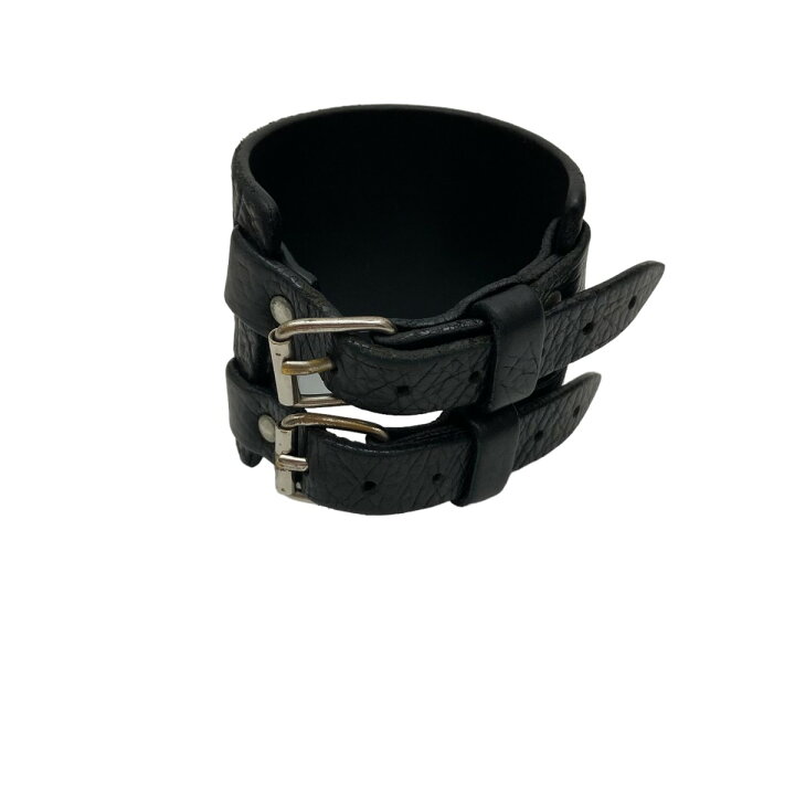 楽天市場】【中古】Dior Homme レザーブレスレット ブラック 【070623  