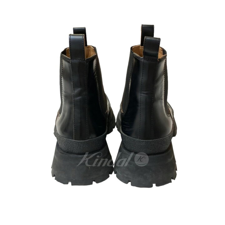 楽天市場】【中古】JIL SANDER サイドゴアブーツ ブラック サイズ：40 