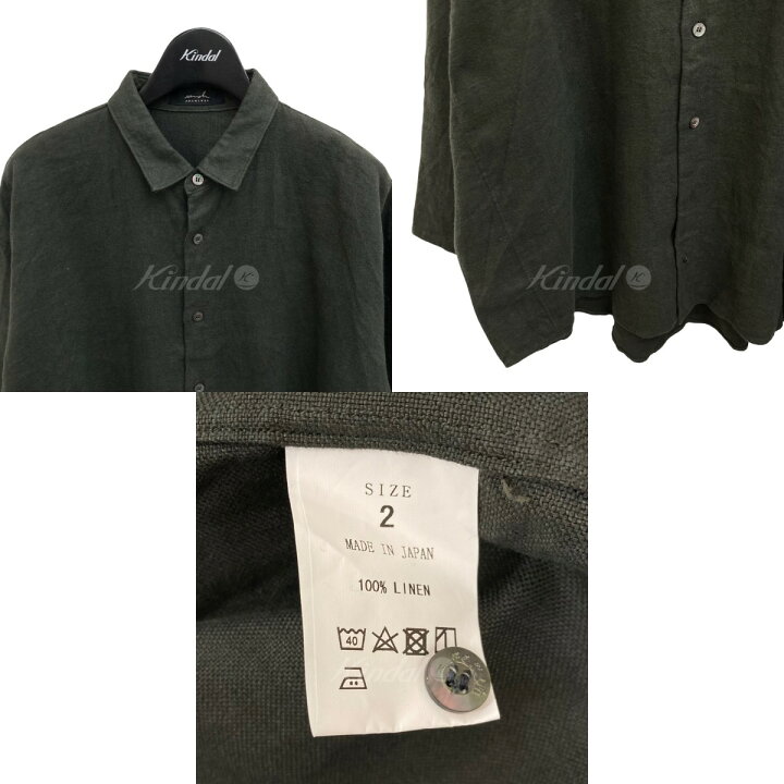 楽天市場】【中古】semoh シャツ SA04-1-04 オリーブ サイズ：2 