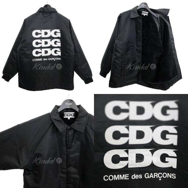 楽天市場】【中古】CDG 裏ボアコーチジャケット SZ-J007 ブラック 