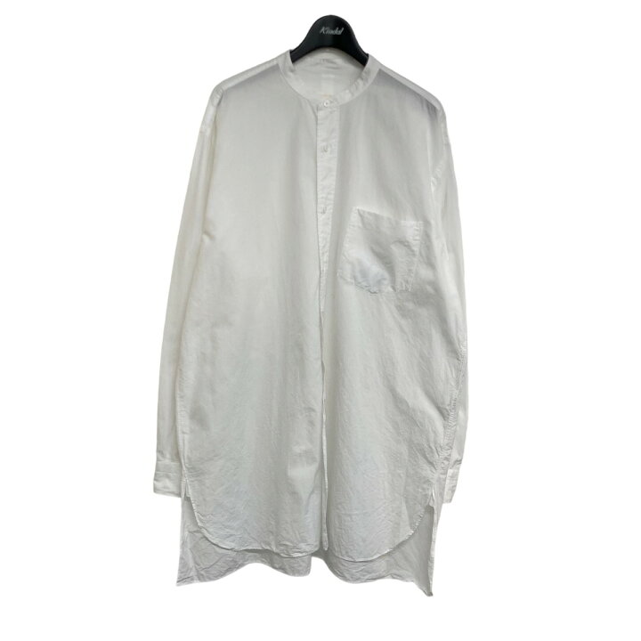 楽天市場】【中古】COMOLI バンドカラーシャツ ホワイト サイズ：3 