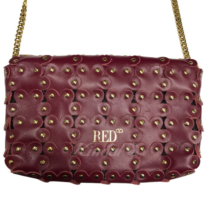 楽天市場】【中古】RED VALENTINOフラワーパズルチェーンショルダー  