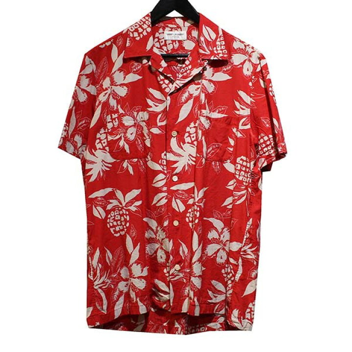 楽天市場】【中古】SAINT LAURENT PARIS17SS ハイビスカスパイナップル 