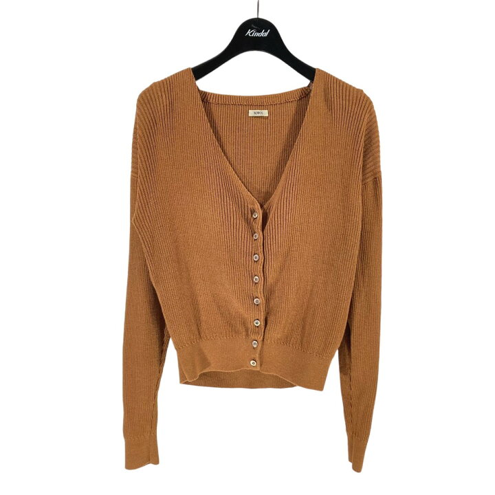 楽天市場】【中古】NOWOS ニットカーディガン Rib knit cardigan  