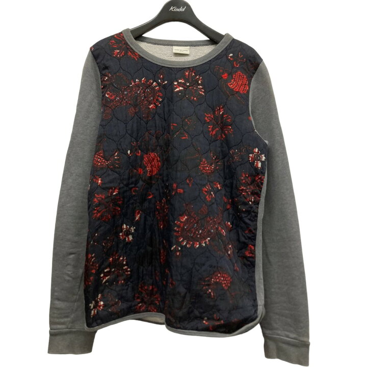 DRIES VAN NOTEN ドリスヴァンノッテン 袖キルティング切替L