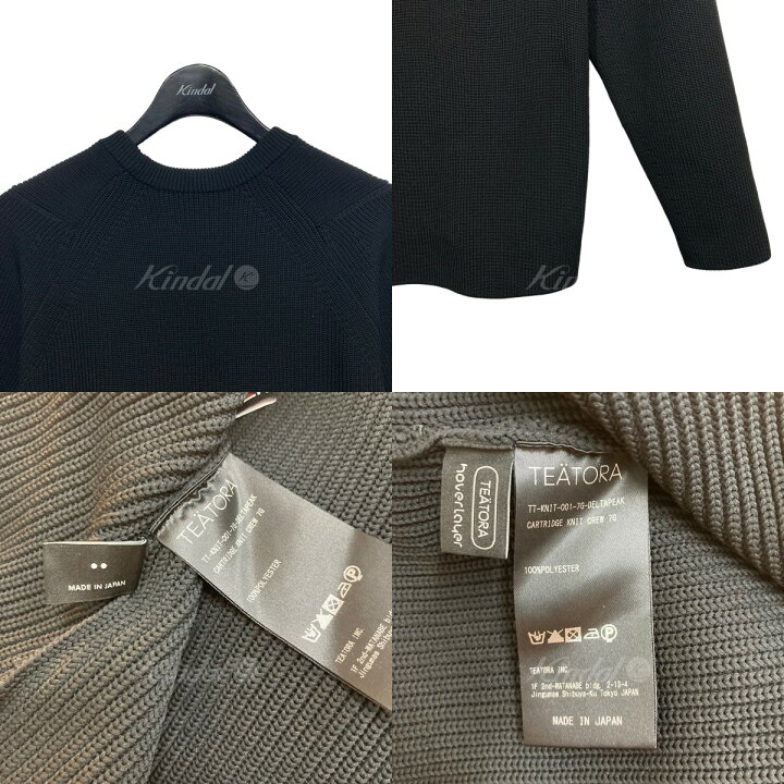 楽天市場】【中古】TEATORACARTRIDGE KNIT CREW 7G hover layer クルー 