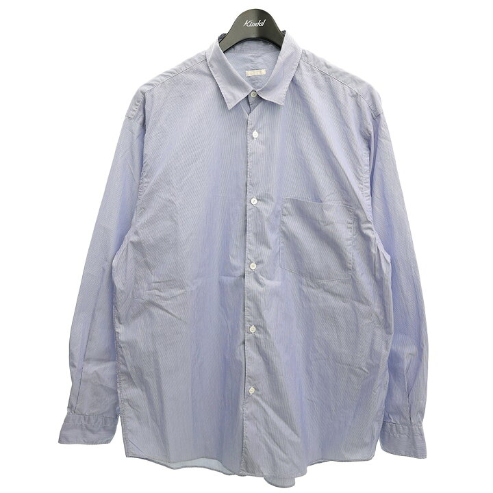 楽天市場】【中古】COMOLI 21AW ストライプ柄 ポプリンシャツ U03  