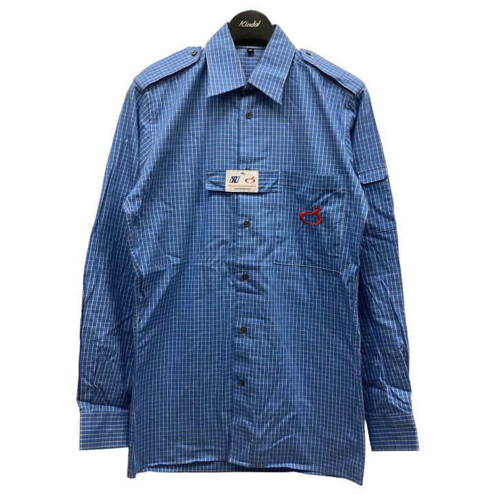 楽天市場】【中古】XANDER ZHOU エポレット付きギンガムチェックシャツ  